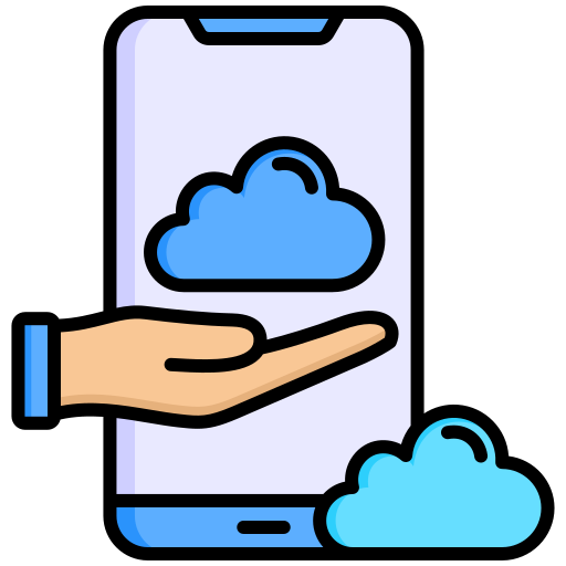 cloud service Generic color lineal-color icono