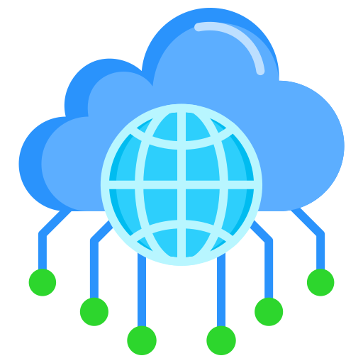 cloud network Generic color fill icon