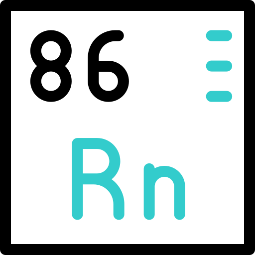 radón Basic Accent Outline icono
