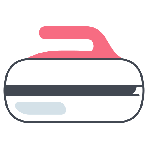 Curling Generic color lineal-color icon