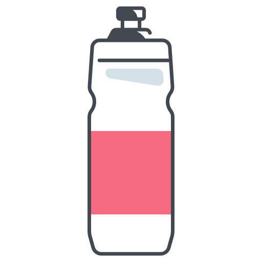 Бутылка с водой Generic color lineal-color иконка