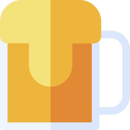 bier Basic Rounded Flat icoon