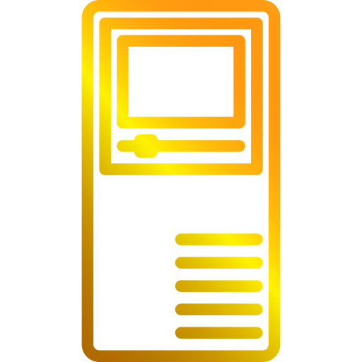 telefon komórkowy xnimrodx Lineal Gradient ikona