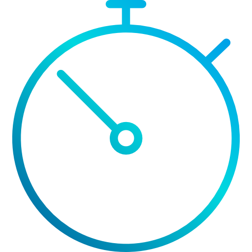 Stopwatch xnimrodx Lineal Gradient icon