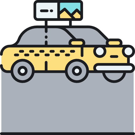 taxi Flaticons.com Flat icono