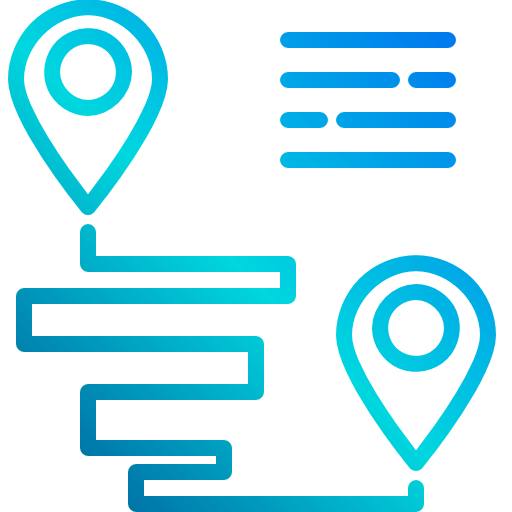 itinerario xnimrodx Lineal Gradient icona