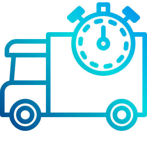 Delivery truck xnimrodx Lineal Gradient icon