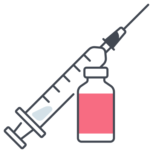 vacuna Generic color lineal-color icono