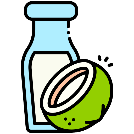 Coconut milk Generic color lineal-color icon