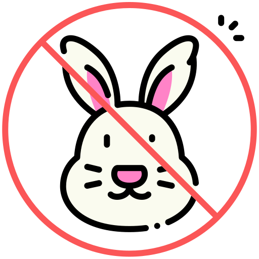 Cruelty free Generic color lineal-color icon
