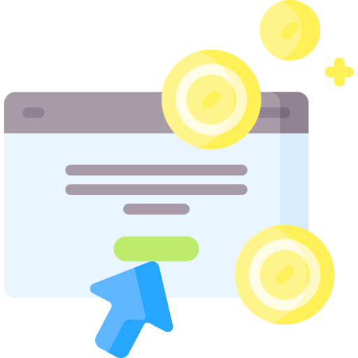Click per pay Special Flat icon