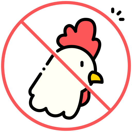 geen kip Generic color lineal-color icoon