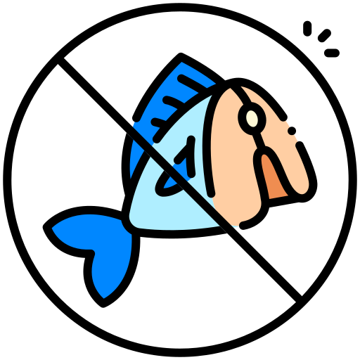 No fish Generic color lineal-color icon