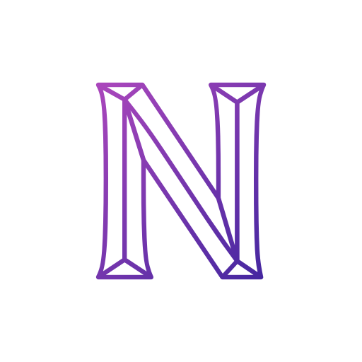 편지 n Generic gradient outline icon