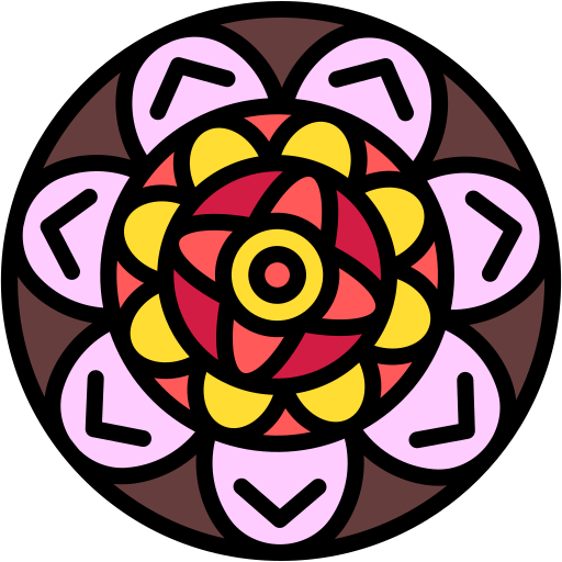 mandala Generic color lineal-color icona