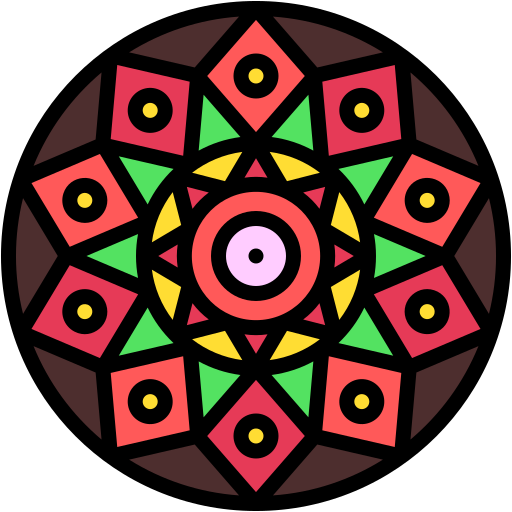 mandala Generic color lineal-color Icône