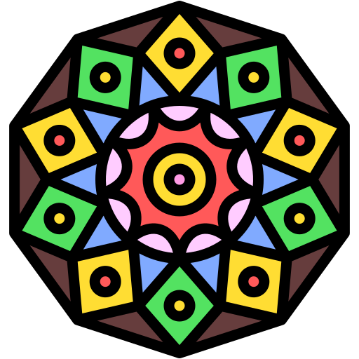 マンダラ Generic color lineal-color icon