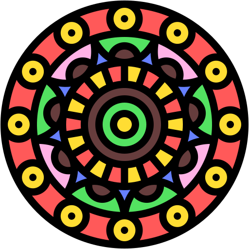 mandala Generic color lineal-color Ícone