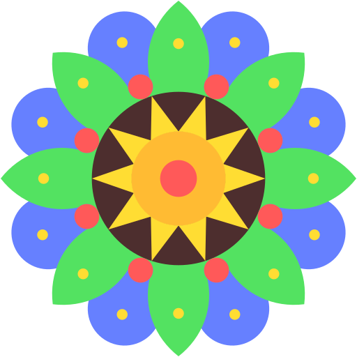 mandala Generic color fill Ícone