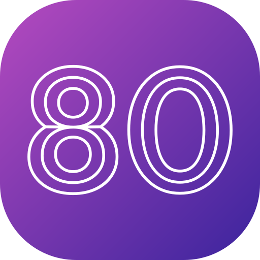 80 Generic gradient fill icon