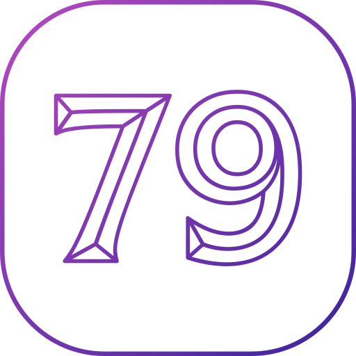 79 Generic gradient outline icono