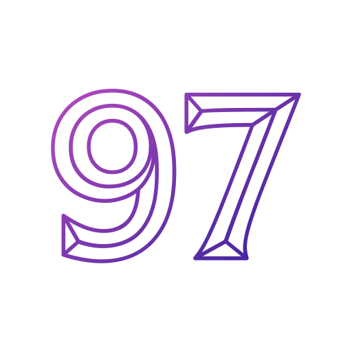 97 Generic gradient outline icona