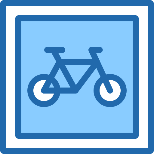 Bike lane Generic color lineal-color icon