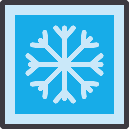 nieve Generic color fill icono