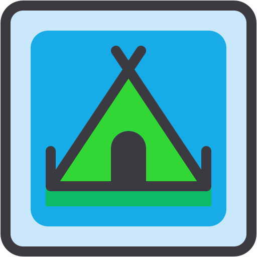 camping Generic color fill icon