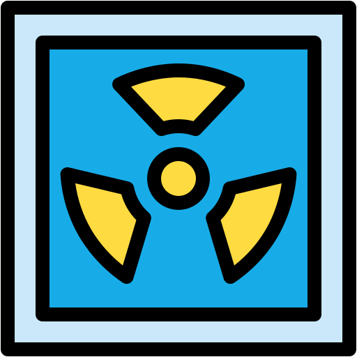 radiación Generic color lineal-color icono