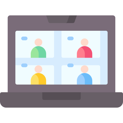 Video Conference Special Flat icon