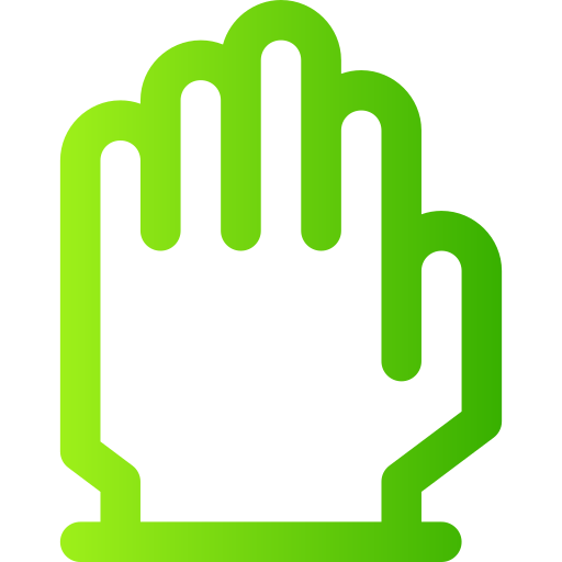 gummihandschuhe Generic gradient outline icon