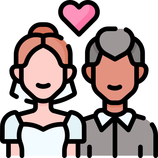 新婚夫婦 Special Lineal color icon