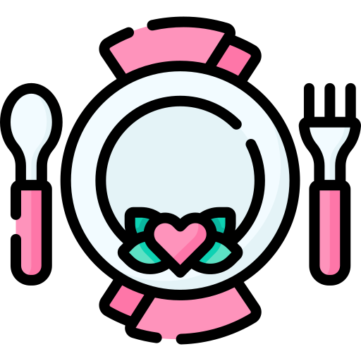 banquete Special Lineal color icono