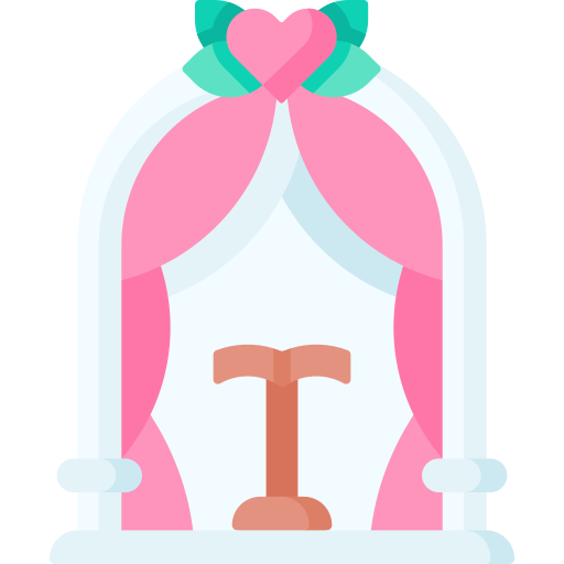 arco de boda Special Flat icono
