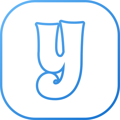 문자 y Generic gradient outline icon