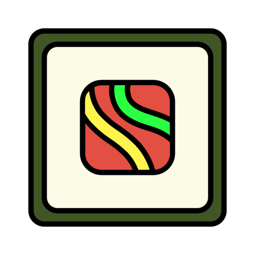 sushi Generic color lineal-color icono