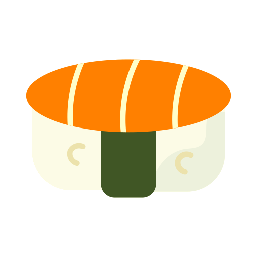 sushi Generic color fill icono