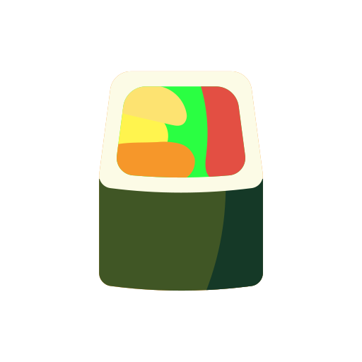 sushi Generic color fill icon
