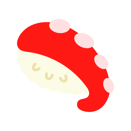 sushi Generic color fill icono
