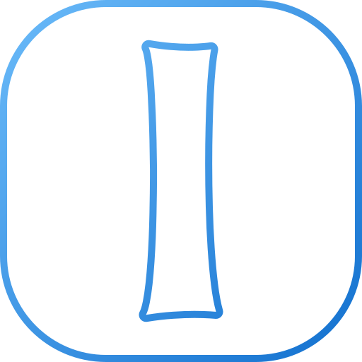 tubo Generic gradient outline icono