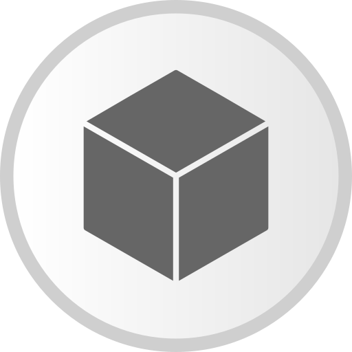 cube Generic gradient fill Icône