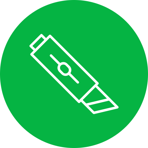 Paper Cutter Generic color fill icon