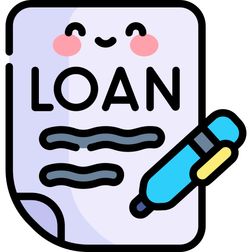Loan Kawaii Lineal color icon