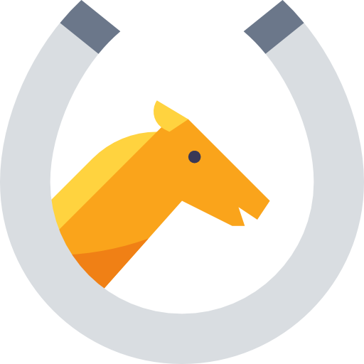 Horse mynamepong Flat icon