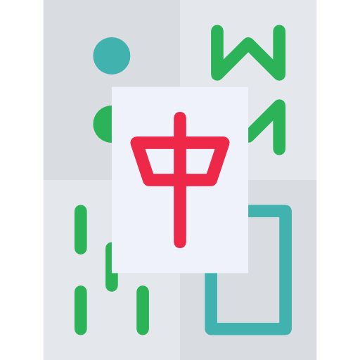 mahjong mynamepong Flat icon