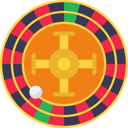 Roulette mynamepong Flat icon