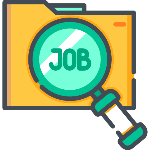 Job search Special Bicolor icon