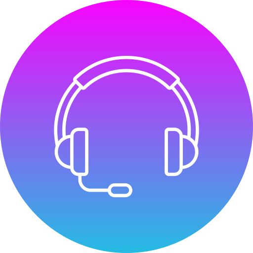 headphone Generic gradient fill icon