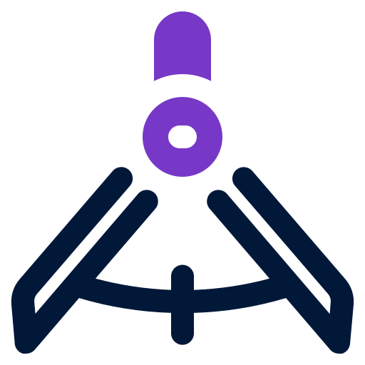 brújula Yogi Aprelliyanto Bold Duotone icono